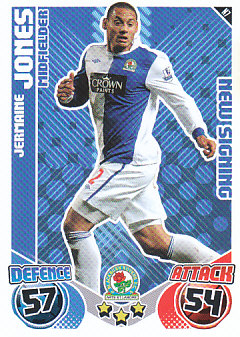 Jermaine Jones Blackburn Rovers 2010/11 Topps Match Attax New Signing #N7